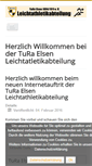 Mobile Screenshot of leichtathletik.tura-elsen.de